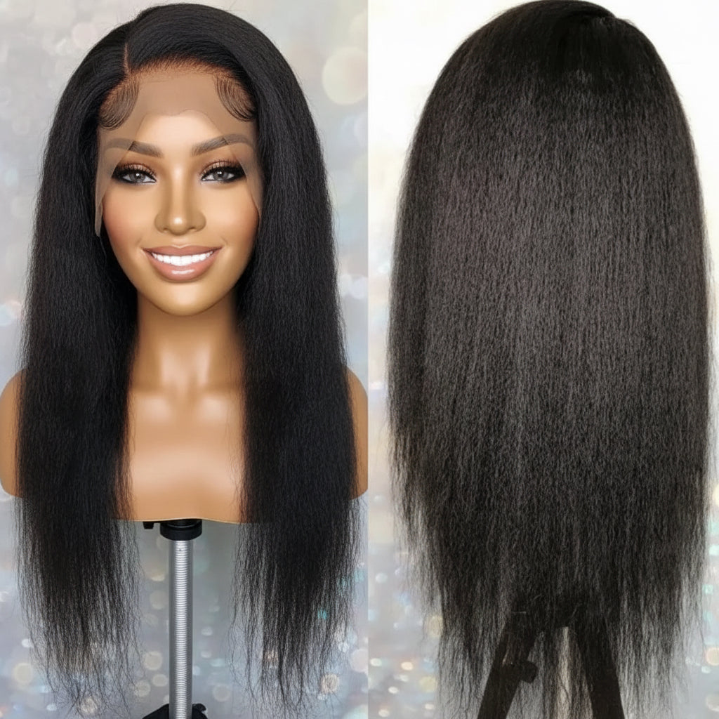 Frontal Kinky Wig