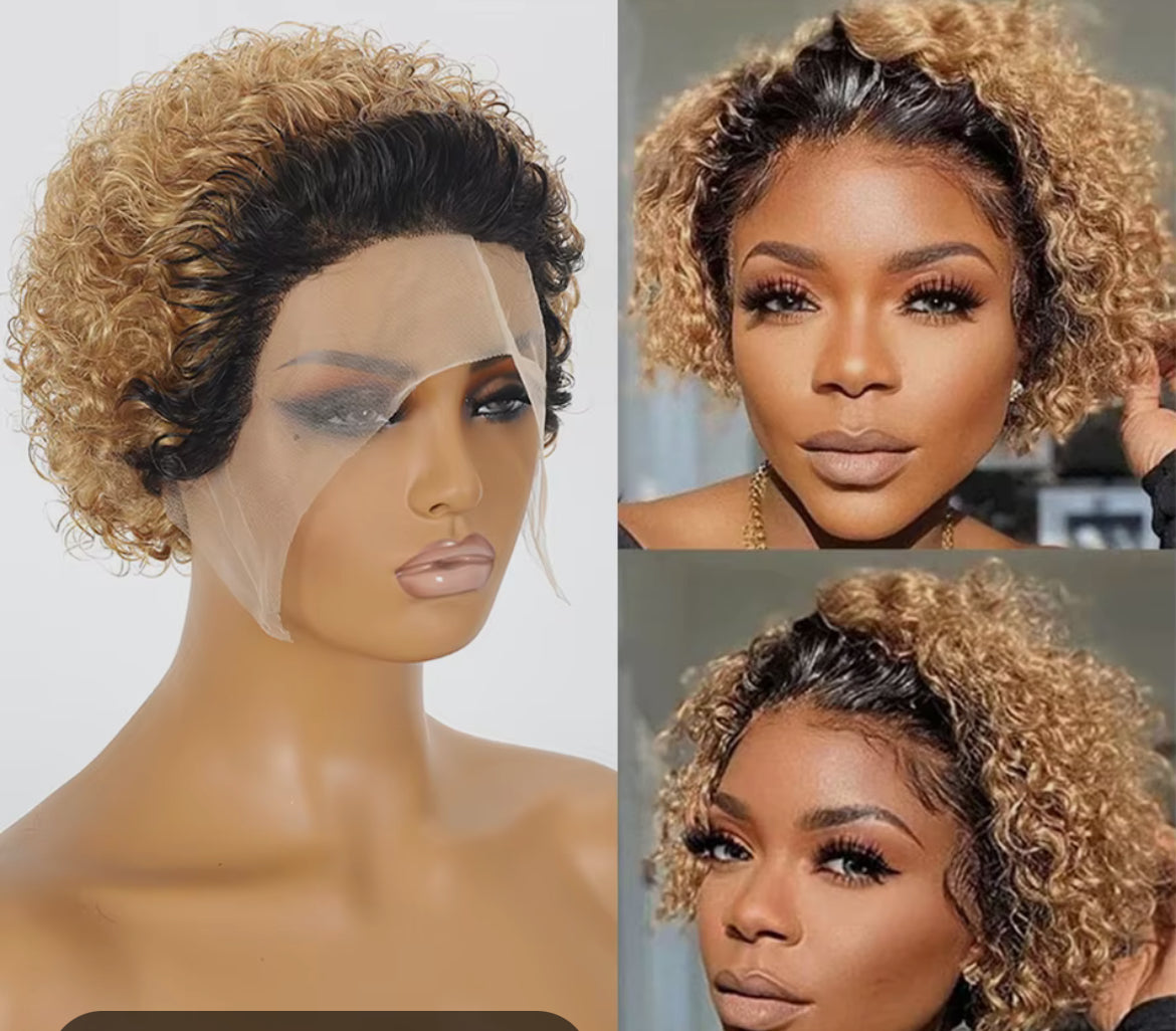 Color Pixie wigs
