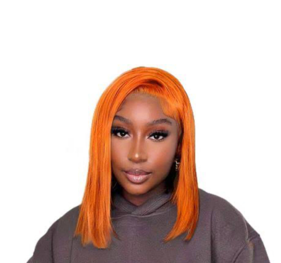 14" Ginger Bob Wig