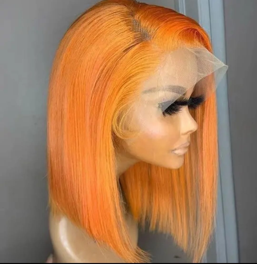 14" Ginger Bob Wig