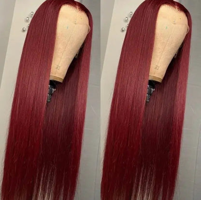 99j color T lace wig